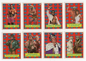 1987 Topps WWF Stickers Complete Set - 22 Cards - Picture 1 of 3