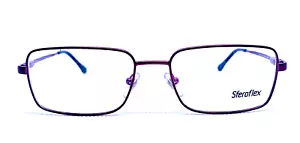 NEW SFEROFLEX 2244 484 DARK BURGUNDY METAL AUTHENTIC EYEGLASSES RX 53-17-140 MM - Picture 1 of 9