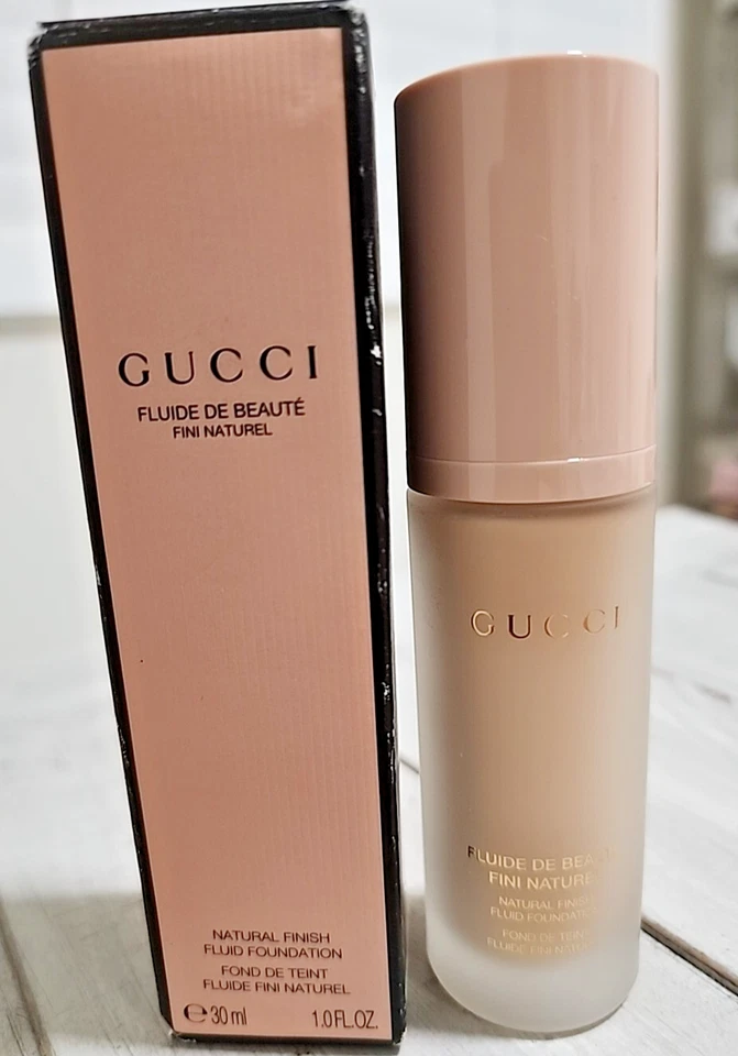 GUCCI Natural Finish Fluid Foundation - 140W Fair - 1 oz/30ml Authentic NEW - Image 1 of 1