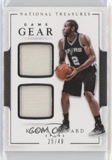 2016-17 Panini National Treasures Game Gear Duals /49 Kawhi Leonard #21