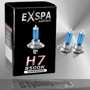 H7 55W 8500K EXSPA Xenon Super White Halogen Lampen Birnen Autolampen MIT TÜV - Bild 1 von 3