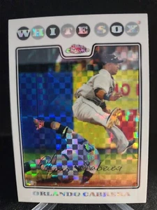 ORLANDO CABRERA 2008 Topps CHROME XFRACTOR #14 CHICAGO WHITE SOX MLB BASEBALL - Picture 1 of 2