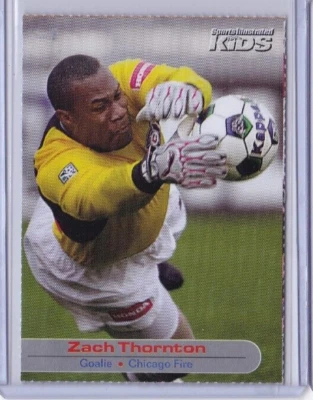 2002 Sports Illustrated For Kids Zach Thornton Chicago Fire #166 IDB1 - Image 1 of 2