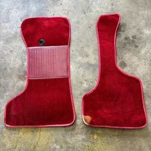 NEW 2pc CAC Carpet Floor Mats 78-83 Dodge Vans B100 B150 B200 B300 Tradesman - Picture 1 of 4