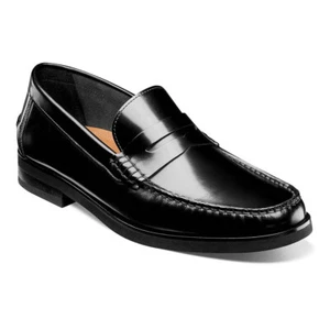 Mocasín Florsheim Berkley Flex Moc Toe Smooth Penny en negro - Imagen 1 de 8
