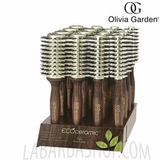 Olivia Garden Spazzola Termica Eco Ceramic Firm Setole Dure Per Capelli Grossi