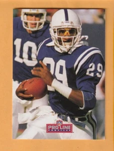 Eric Dickerson Indianapolis Colts 1992 Pro Line Profiles #384 HOF SMU Mustangs - Picture 1 of 2