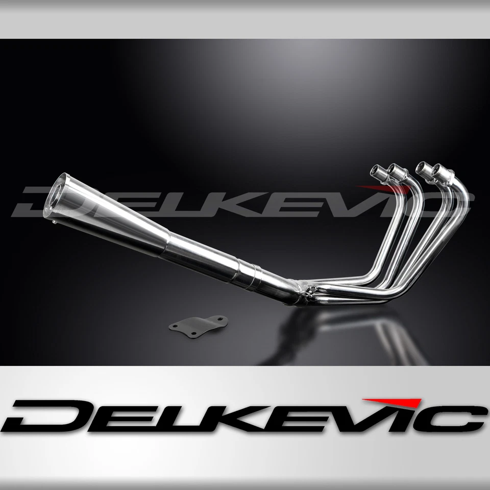 Silenciador de megáfono de escape de acero inoxidable Kawasaki KZ1000 A1 A2 MKII A3 A4 77-80 Foto 1 de 4