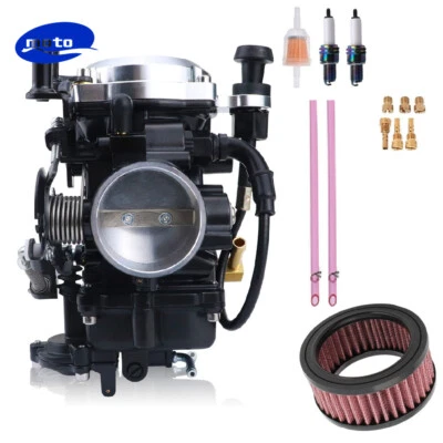 Carburetor & Air Filter For Harley-Davidson Sportster 883 1200 Electra Glide - Image 1 of 4