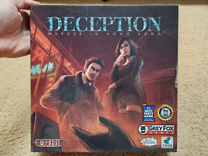 Deception: Murder in Hong Kong Board Game by Grey Fox Games