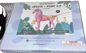 Unicorn Reality Puzzle Paint Kit Level 3, Age 5+ 30 Pc. Sz 200x50x170MM Sealed - Picture 1 of 13
