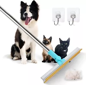 Pet Hair Removal Broom - Adjustable Handle&180 Degree Rotating Head - Picture 1 of 5