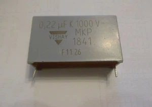 Vishay Roederstein MKP 1841 0,22 μF *NUEVO DE LOTE ANTIGUO* - Imagen 1 de 1