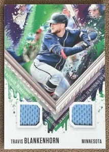 2021 Panini Diamond Kings Dual Jersey Travis Blankenhorn Rookie Twins #DKM-TB - Picture 1 of 2