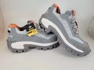 Scarpe da lavoro donna CAT Caterpillar P91360 Invader punta acciaio grigio ghiacciaio tg. 8,5 - Foto 1 di 13