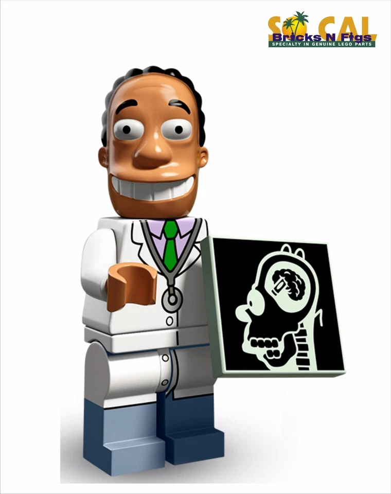 LEGO 71009 Los Simpson Serie 2 Dr Hibbert Código Sin Usar Foto 1 de 1
