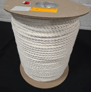 Neu 3/8" Baumwollseil ideal für Boot Camping Vogel Hund Ziehen Spielzeug ~ 600' Spule - Bild 1 von 6