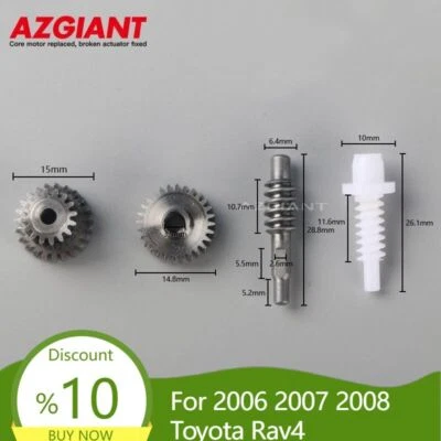 Side Mirror Electric Folding Motor Gears Kit For Toyota Rav4 2006  2007 2008 - Image 1 of 4