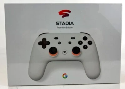 Google Stadia Premiere Edition w/ Chromecast Ultra White Brand New - Sealed - Image 1 of 3
