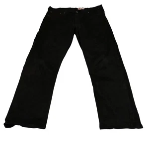 Jeans negros vintage Wrangler para hombre calce recto W38 L30 indie - Imagen 1 de 10