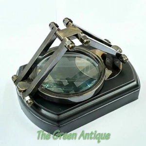 Nautische Halloween-Lupe, nautische antike Messinglupe - Bild 1 von 3