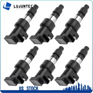 6Pcs Brand New Ignition Coils For 2008 Jaguar S-Type X-Type UF435 - Picture 1 of 6