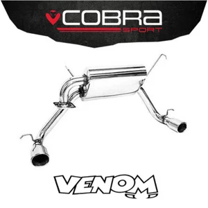 Sistema de escape Cobra 2,25" Cat Back (doble salida) Toyota MR2 Roadster (99-07) TY07 - Imagen 1 de 2