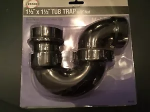 Danco 1-1/2 In. X 1-1/2 In. Plastic Tub Trap** 88188 - Picture 1 of 2