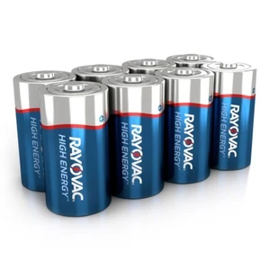 D Batteries 105 Rayovac D Cell Alkaline Batteries Fresh Bulk Exp 2029 - Picture 1 of 5