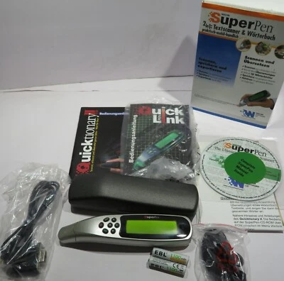 Wizcom SuperPen Professional Handheld Scanner, Store and Transfer - w/ Box - Image 1 of 4