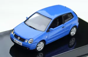 VW Polo IV 3-Door Type 9N Year 2001-2005, Blue, AUTOart Model in Scale 1:43 - Picture 1 of 8