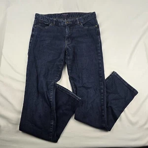 Damen Chaps Denim gerades Bein mittelhoher Bund blau Jeans Größe 6 Freizeit 5 Taschen - Bild 1 von 5