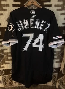 ELOY JIMENEZ CHICAGO WHITE SOX Jersey Size 48 XL by Majestic, Preowned - Picture 1 of 10
