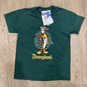 Neu Vintage 90er Disneyland Tigger grün Shirt XS Kinder Shirt 4-5T - Bild 1 von 4