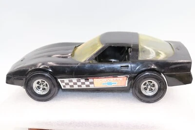 Coche de plástico Chevrolet Corvette C4 negro Strombecker años 80 vintage Foto 1 de 4