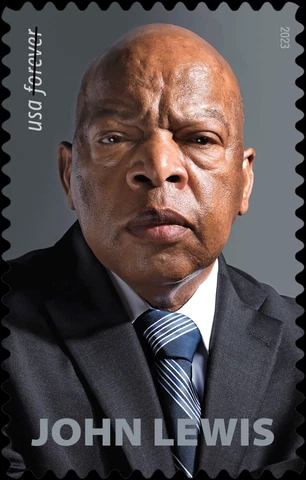 #5801  2023 John Lewis  - MNH Cover