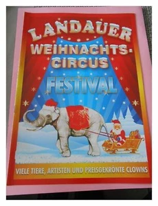 ZIRKUSPROGRAMM / CIRCUS PROGRAM 2011 LANDAUER Weinachts FESTIVAL Weihnachtsmann - Bild 1 von 1