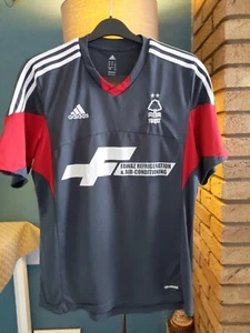 Nottingham Forest Shirt - Adidas Grey Away Kit - Large - Picture 1 of 3
