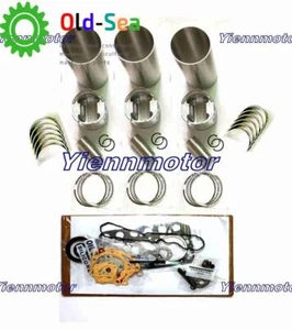 New 3TNE82A Rebuild Kit For Yanmar Komatsu PC10 PC15 PC20 PC28 PC25 Excavator - Picture 1 of 6
