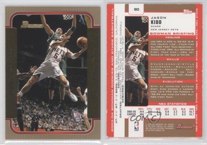 2003-04 Bowman Gold Jason Kidd #80 HOF