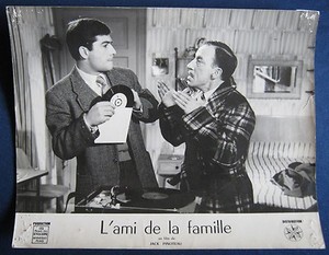 belg./french  lobby card  L´ami de la famille Jean-Claude Brialy , R.Bussieres