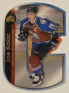 Joe Sakic 1999-2000 Pacific Crowne Royale (Team Captain Die Cuts) - Picture 1 of 2