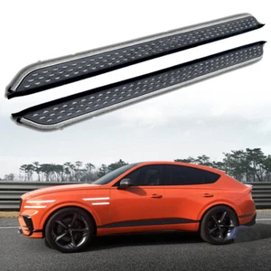 Running Board fits for Genesis GV80 Coupe JX1C 2024+ Side Step Nerf Bar 2PCS - Picture 1 of 11