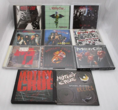 Motley Crue 11CDs Raw Tracks, Decade Of Decadence, Dr.Feelgood Japan Version - Bild 1 von 4