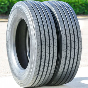 2 Tires Transeagle Transhauler HD 235/75R17.5 J 18 Ply All Position Commercial - Picture 1 of 8