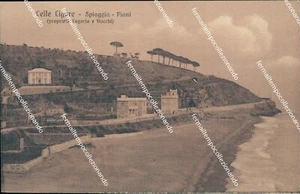 ce362 AK Zellen Ligurien Strand Pläne Provinz Savona Ligurien - Bild 1 von 2