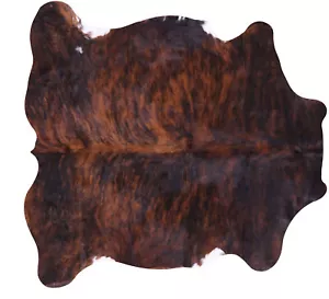 Bio natürlicher Haar-auf Kuhfell Vorleger 6 Fuß 8 Zoll x 6 Fuß 2 Zoll - C1596 - Bild 1 von 5