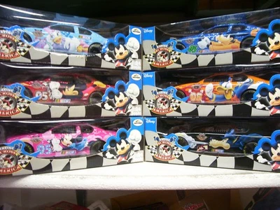 2005 1/24 #05 DISNEY RACING ACROSS AMERICA TEAM CALIBER FULL 6 CAR SET - Image 1 of 4