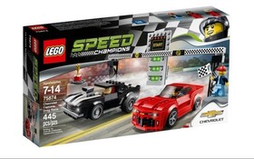 LEGO SPEED CHAMPIONS: Chevrolet Camaro Drag Race (75874)