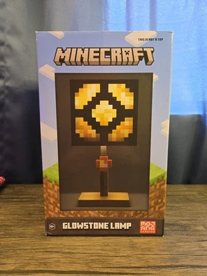 Lámpara de luz nocturna LED de escritorio con cable Minecraft Glowstone Mojang de 14 pulgadas Foto 1 de 4